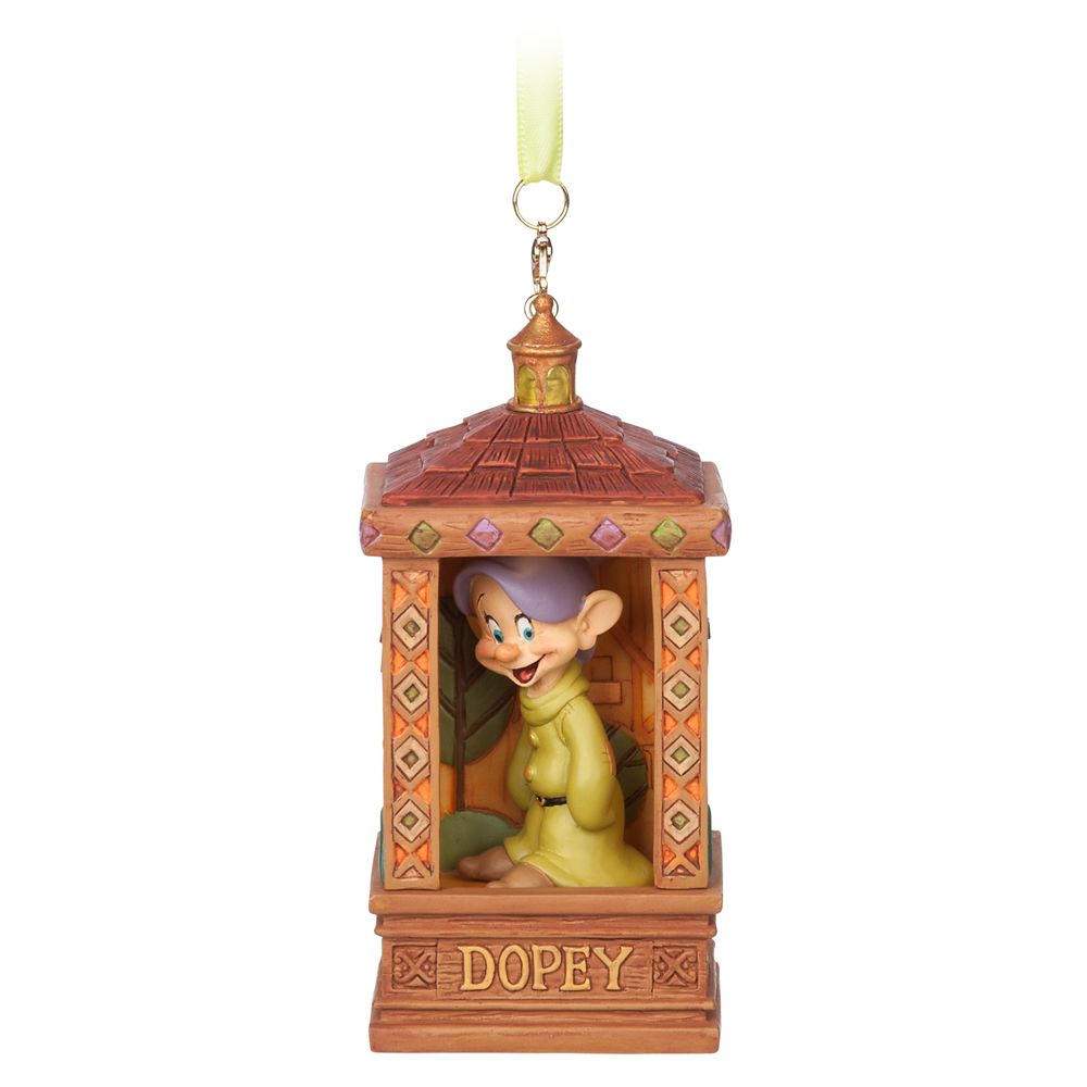 Dopey Light-Up Living Magic Sketchbook Ornament – Snow White and the Seven Dwarfs