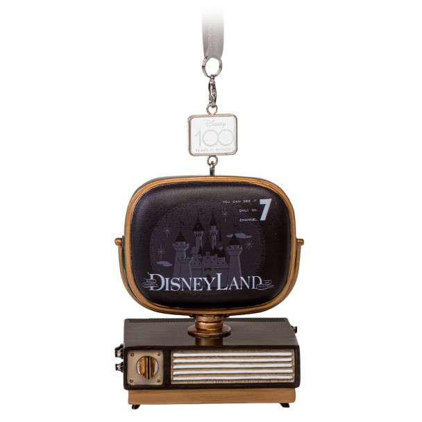 Walt Disney's Disneyland Light-Up and Sound Living Magic Sketchbook Ornament – Disney100
