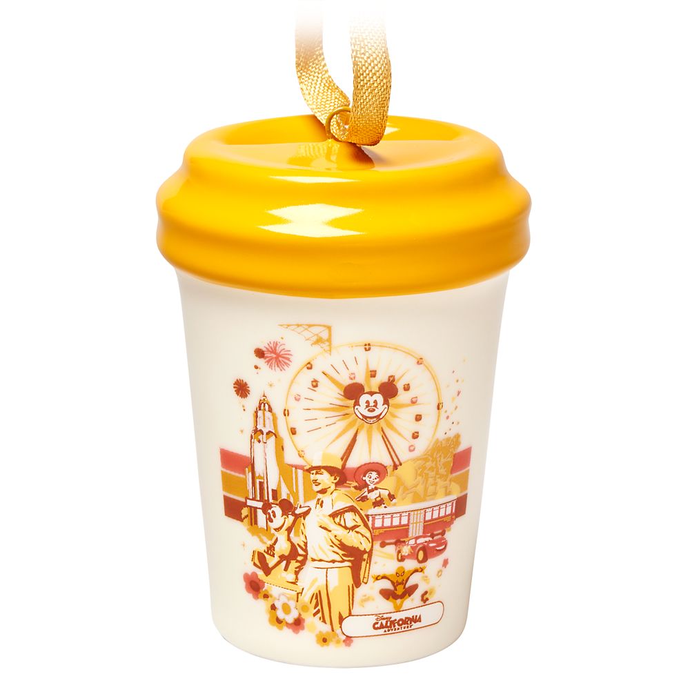Disney California Adventure Starbucks Cup Ornament
