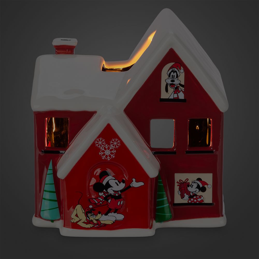 Mickey Mouse and Friends Holiday Votive Candle Holder
