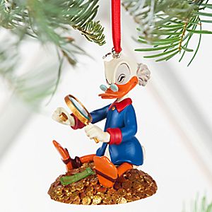 Scrooge McDuck Sketchbook Ornament - Personalizable