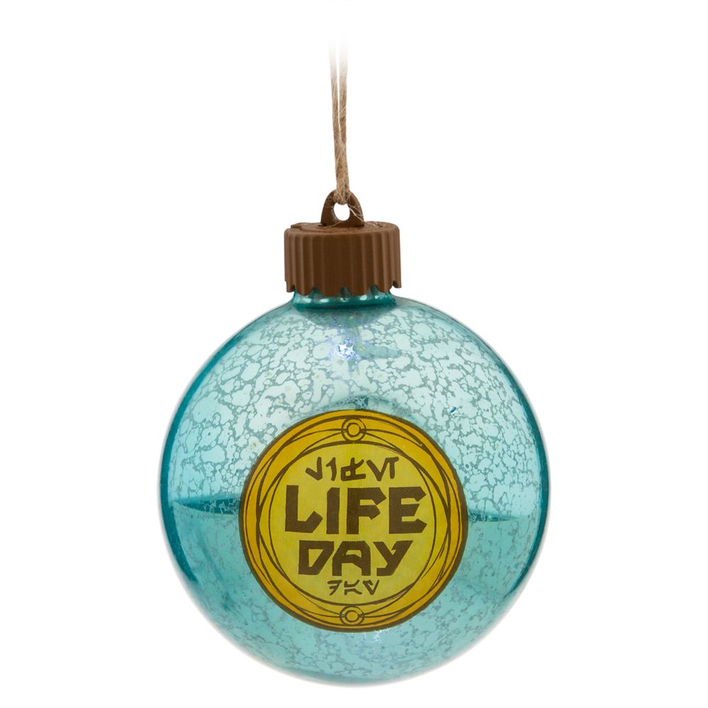 Star Wars Life Day Light-Up Glass Ball Ornament