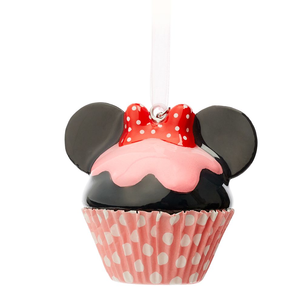 Minnie Mouse Cupcake Sketchbook Ornament