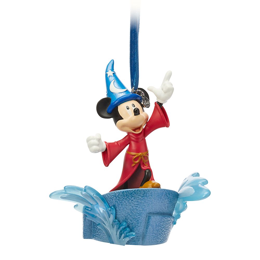 Sorcerer Mickey Mouse Light Up Living Magic Sketchbook Ornament â Fantasia