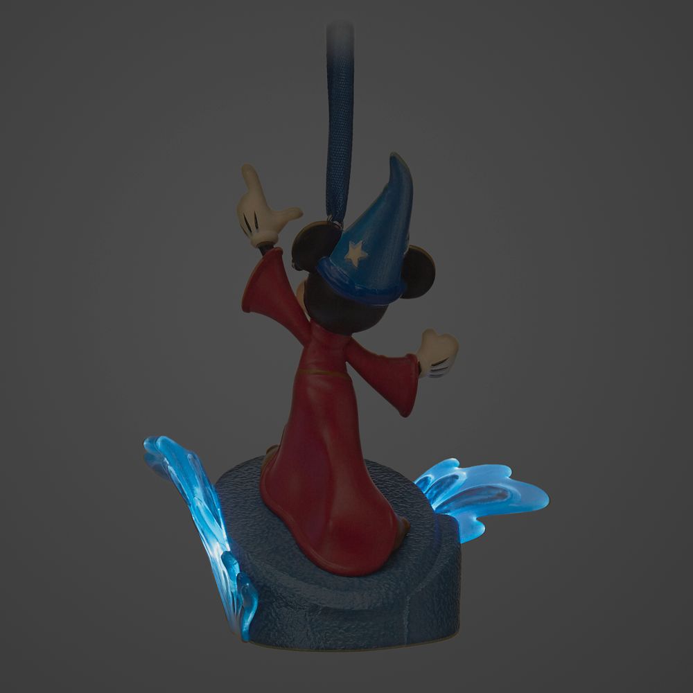 Sorcerer Mickey Mouse Light Up Living Magic Sketchbook Ornament – Fantasia