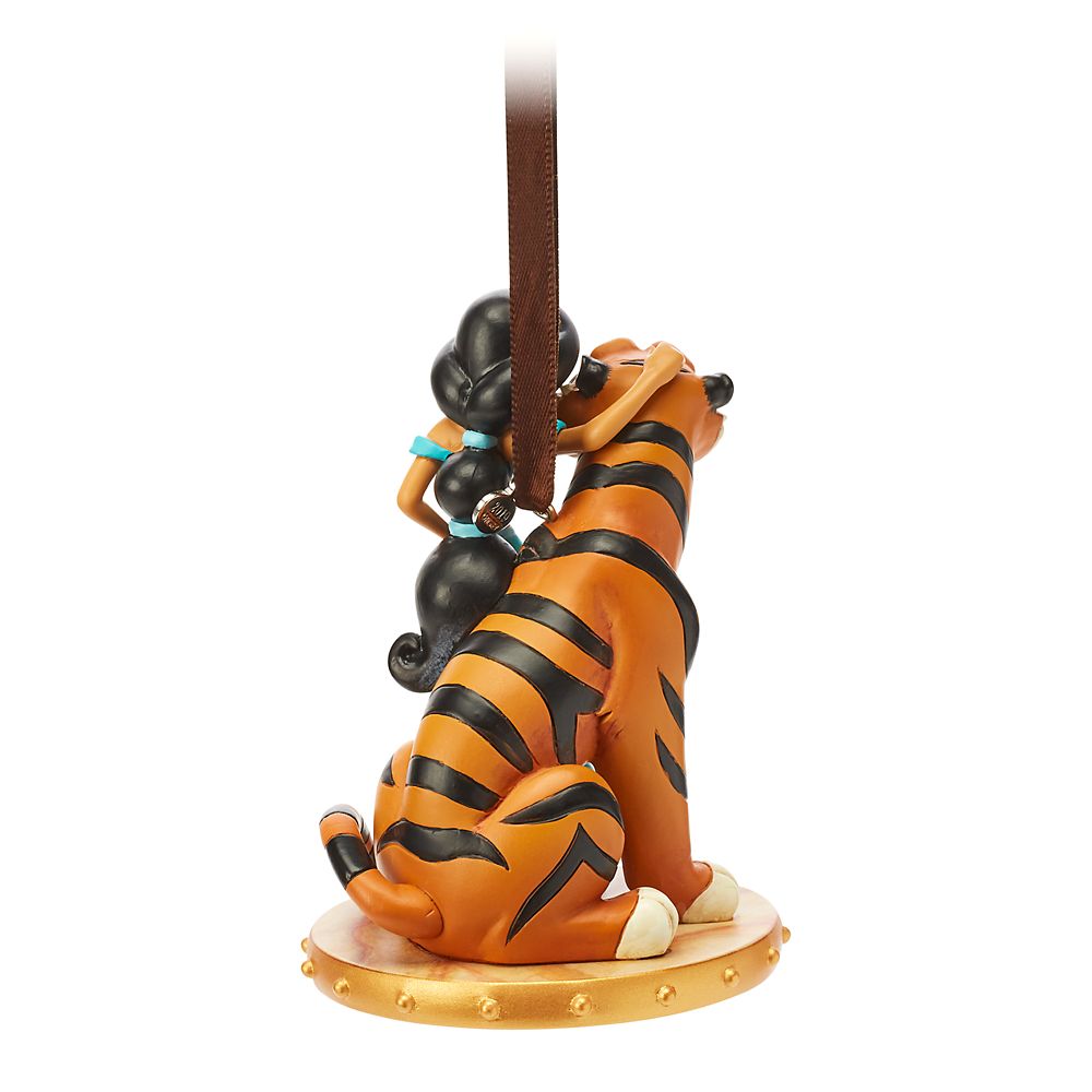 Jasmine and Rajah Sketchbook Ornament – Aladdin