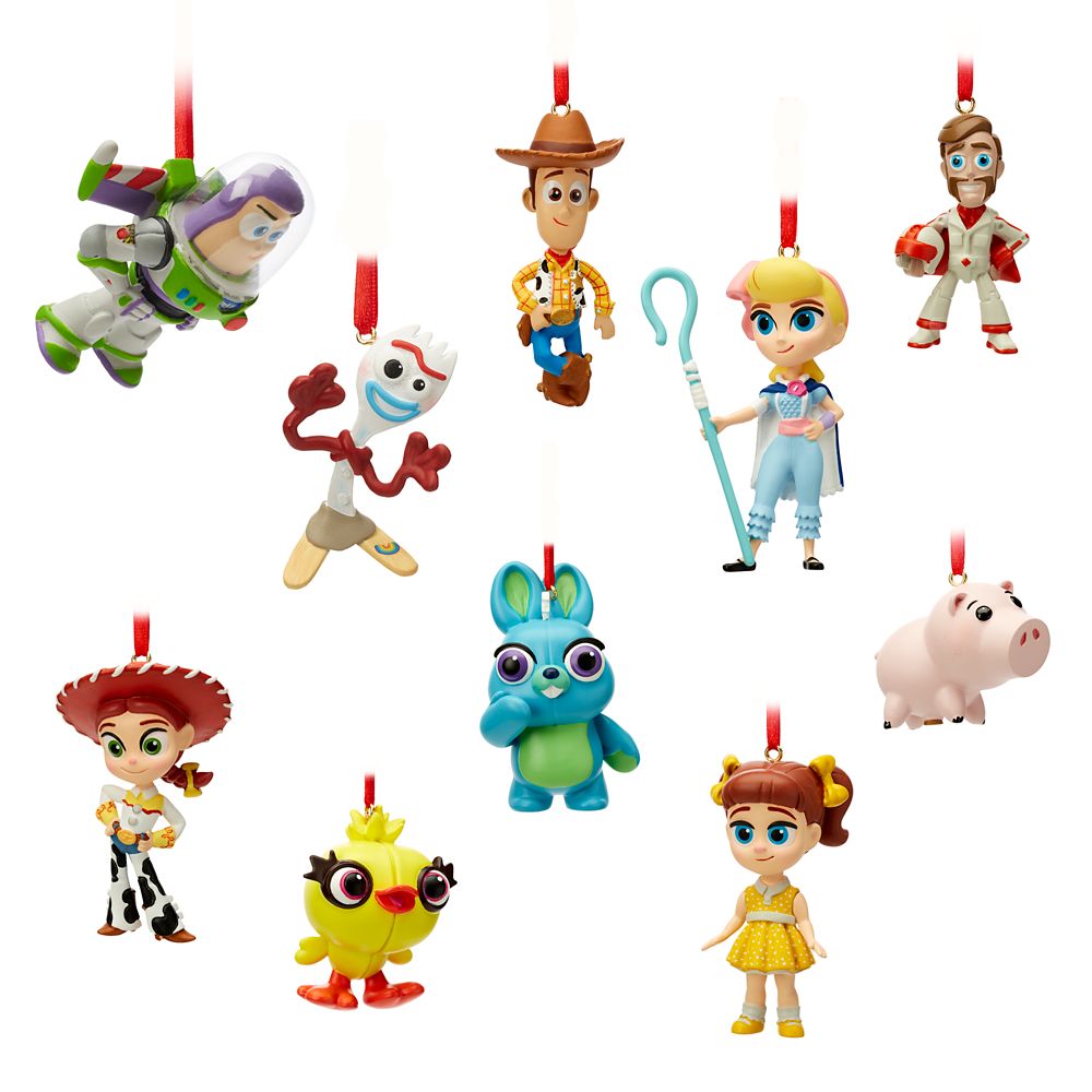 Toy Story 4 Mini Ornaments Set