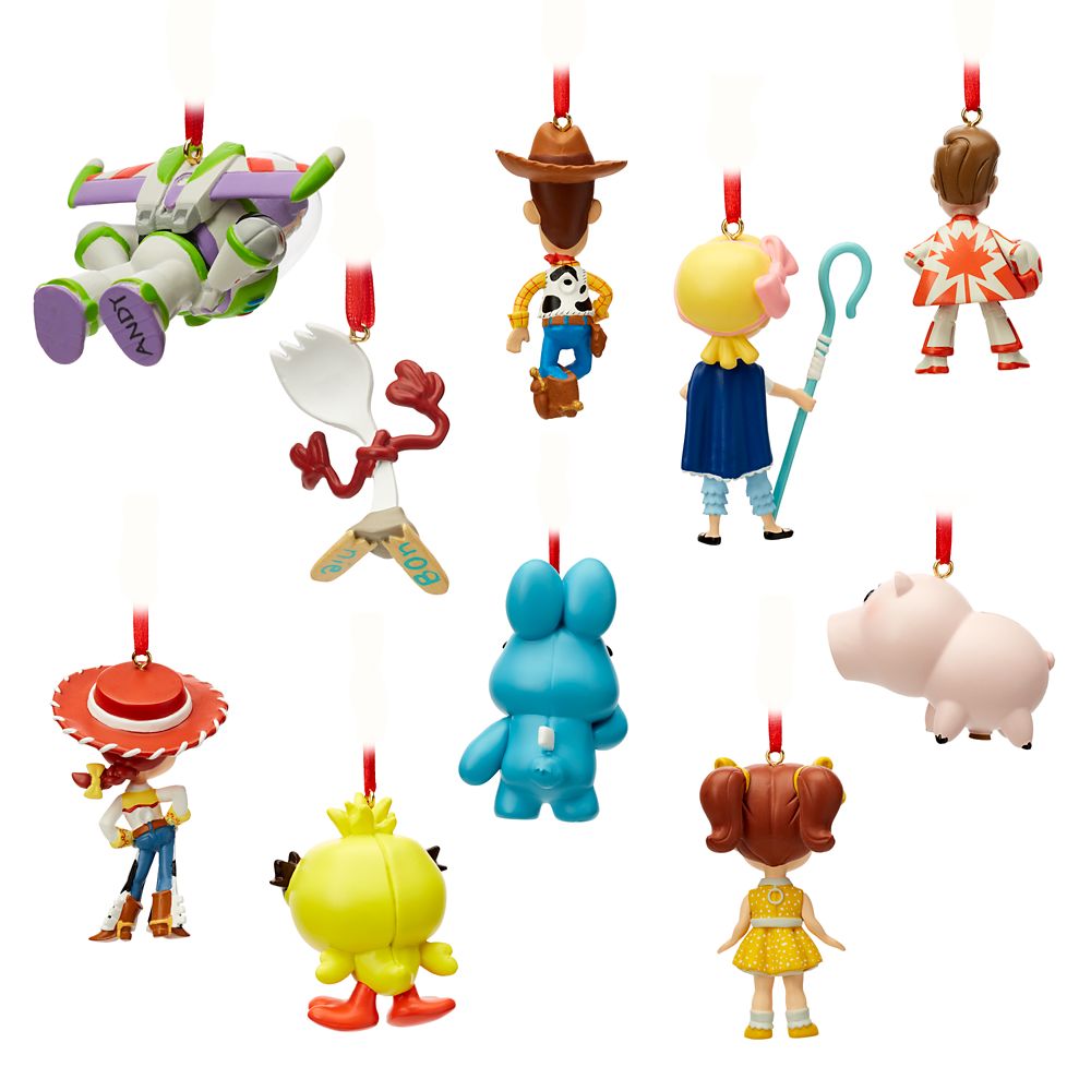 Toy Story 4 Mini Ornaments Set