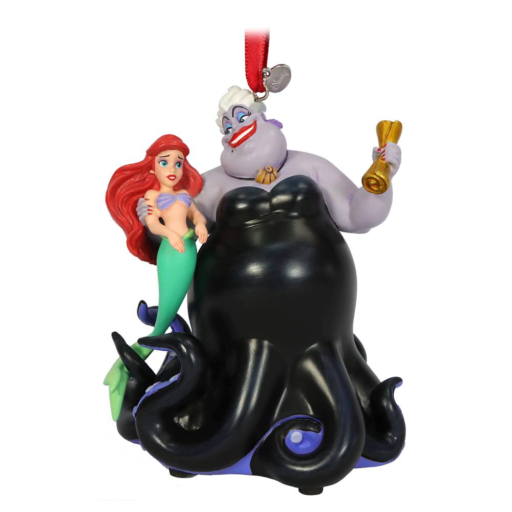 Ursula and Ariel Singing Living Magic Sketchbook Ornament  The Little Mermaid