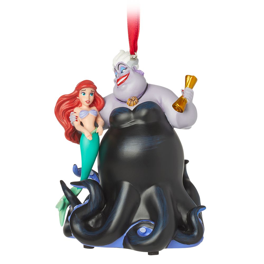 Ursula and Ariel Singing Living Magic Sketchbook Ornament – The Little Mermaid