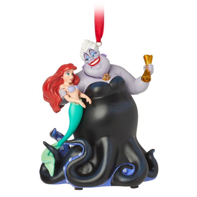 Ursula and Ariel Singing Living Magic Sketchbook Ornament – The Little Mermaid