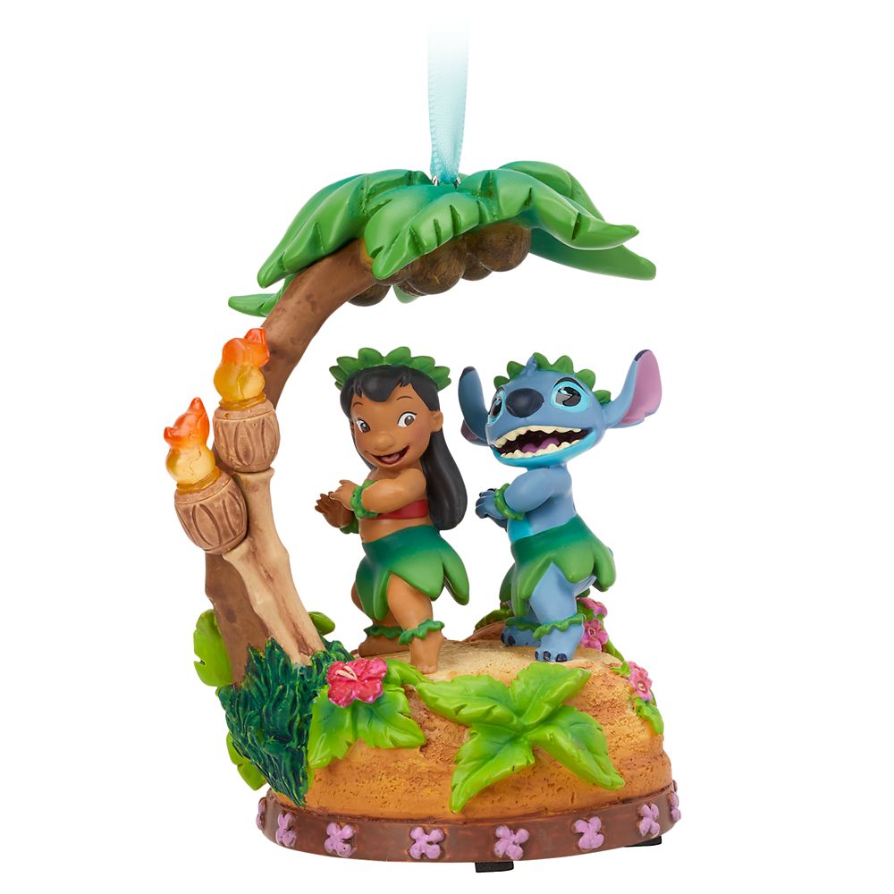 Lilo & Stitch Light-Up Singing Living Magic Sketchbook Ornament