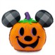 Mickey Mouse Jack-o'-Lantern Halloween Pillow