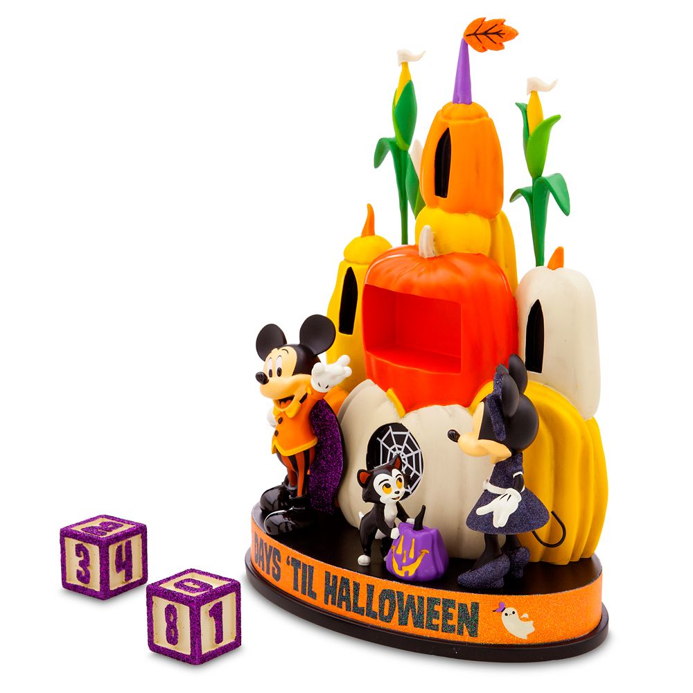 Mickey and Minnie Mouse Halloween Countdown Calendar