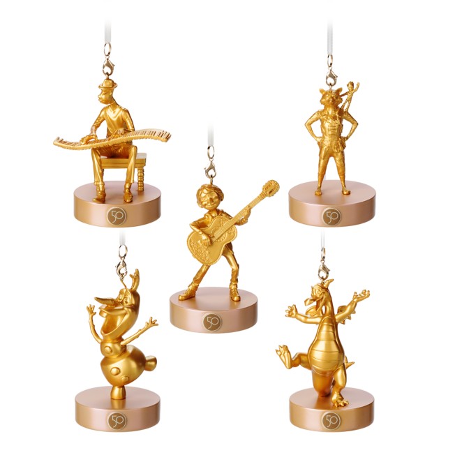 Disney Fab 50 Character Collection Ornament Set – EPCOT – Walt Disney World 50th Anniversary