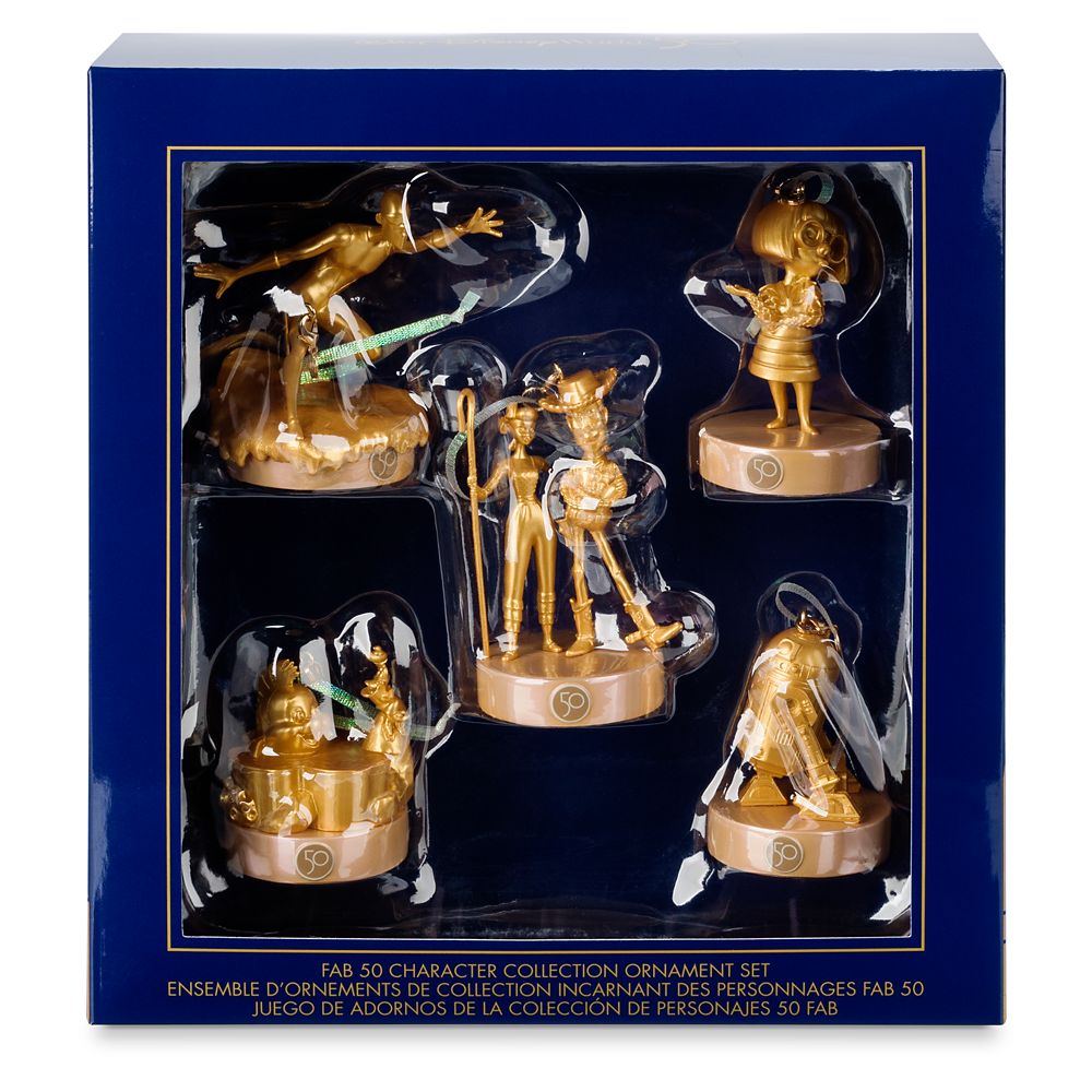 Walt Disney World Fab 50 Character Collection Ornament Set – Disney's Hollywood Studios