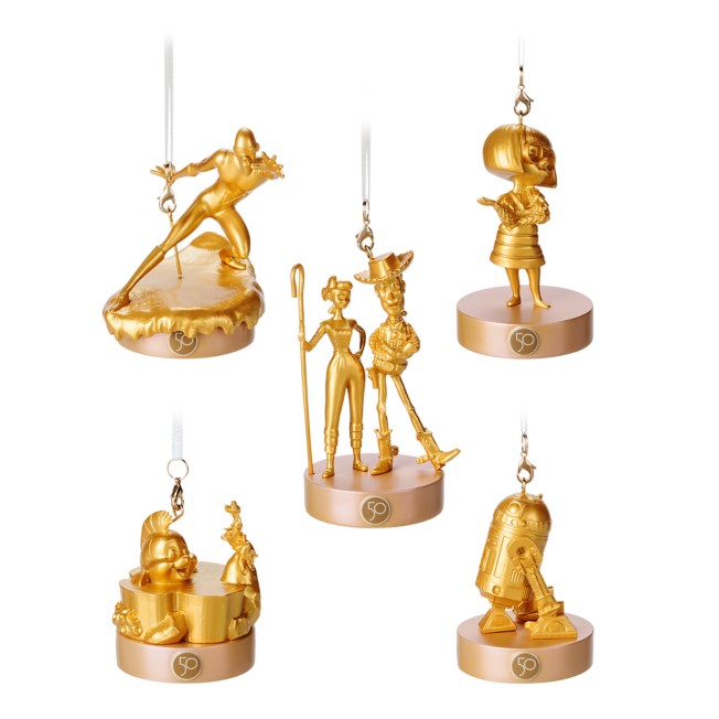 Disney Fab 50 Character Collection Ornament Set – Disney's Hollywood Studios – Walt Disney World 50th Anniversary