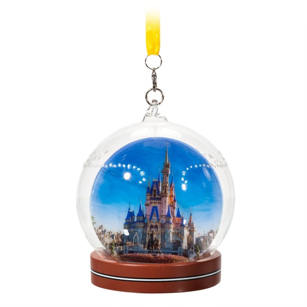 Mickey and Minnie Mouse Glass Dome Ornament – Walt Disney World