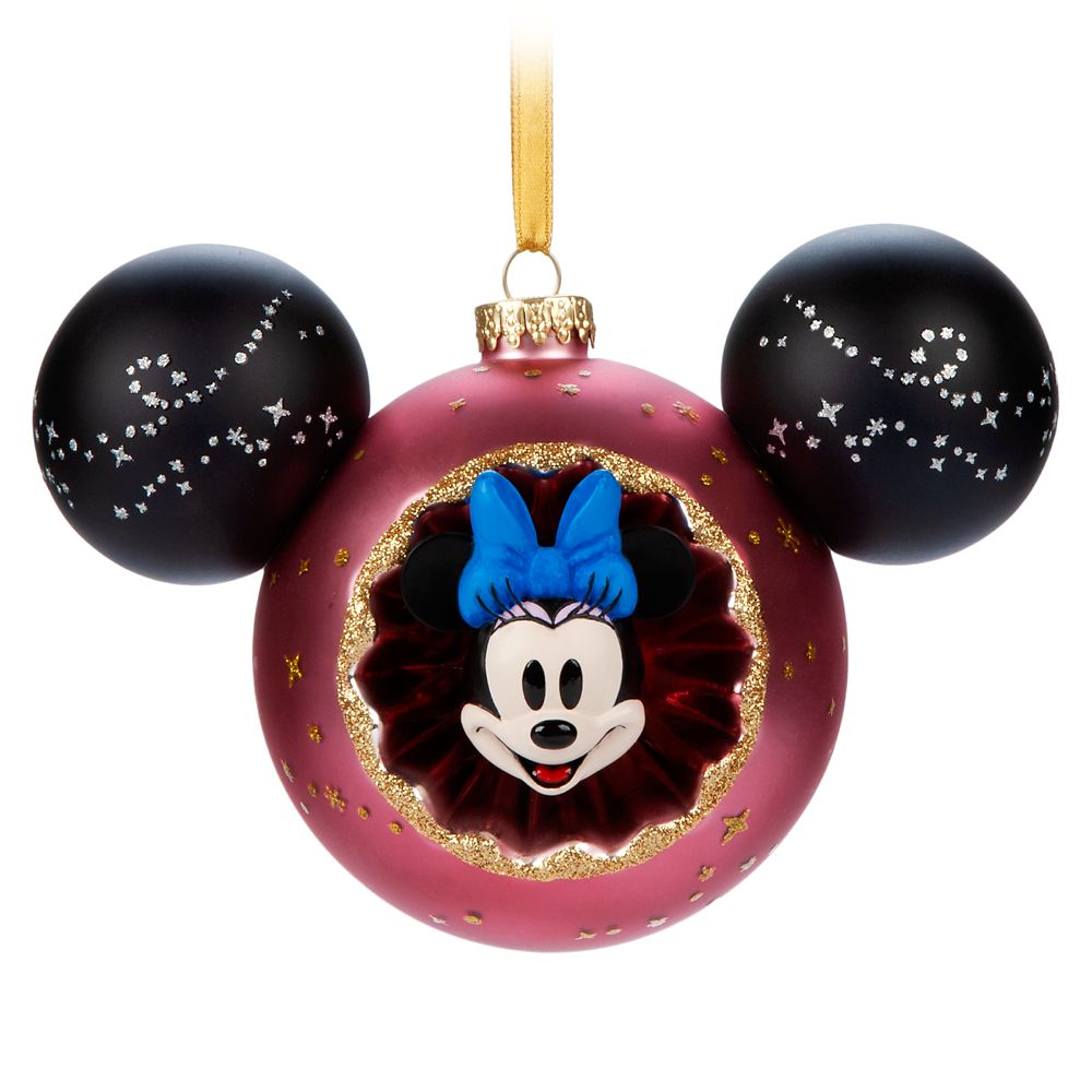 Minnie Mouse Sunburst Mouse Icon Ball Ornament is now available online