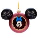 Minnie Mouse Sunburst Mouse Icon Ball Ornament