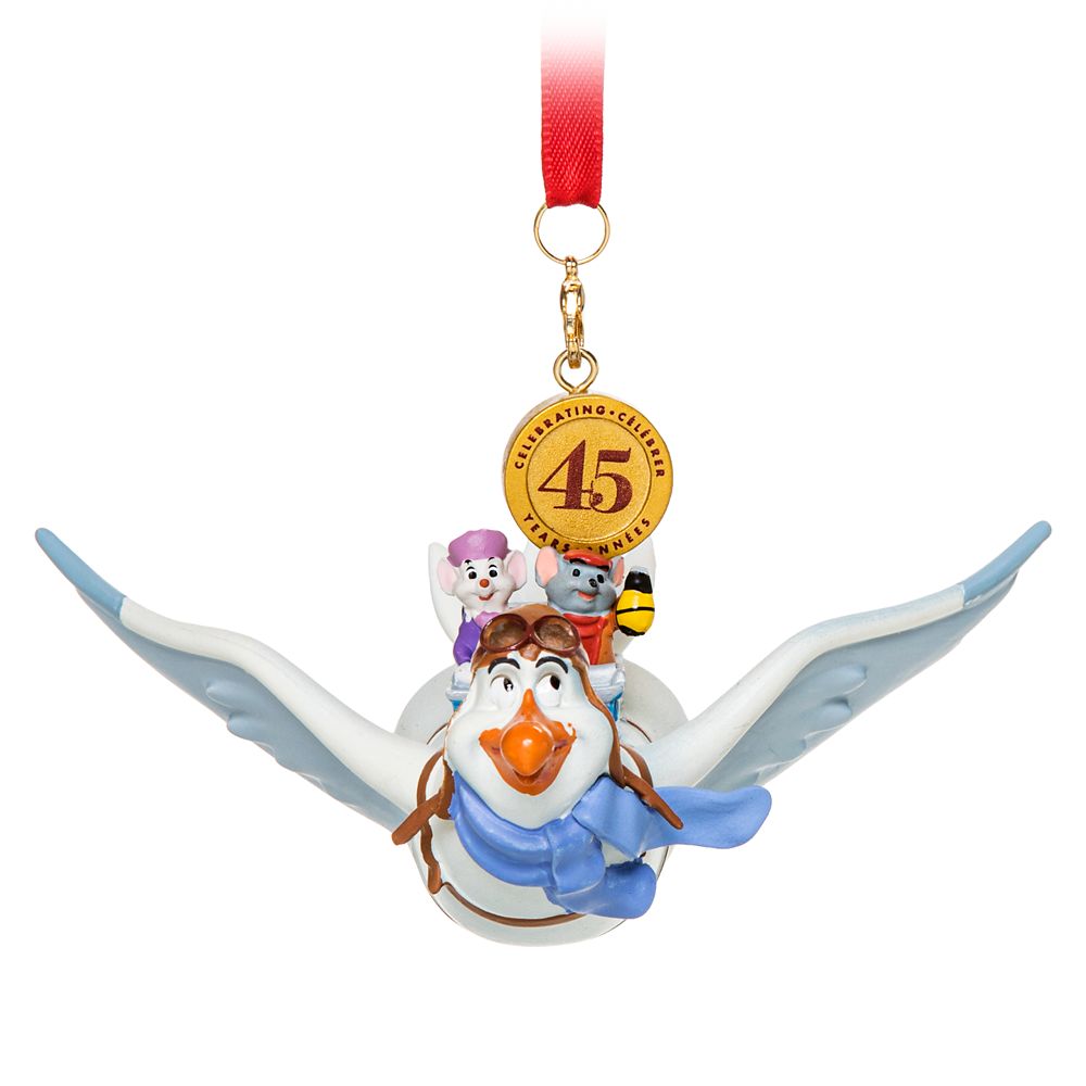 The Rescuers Legacy Sketchbook Ornament – 45th Anniversary – Limited Release