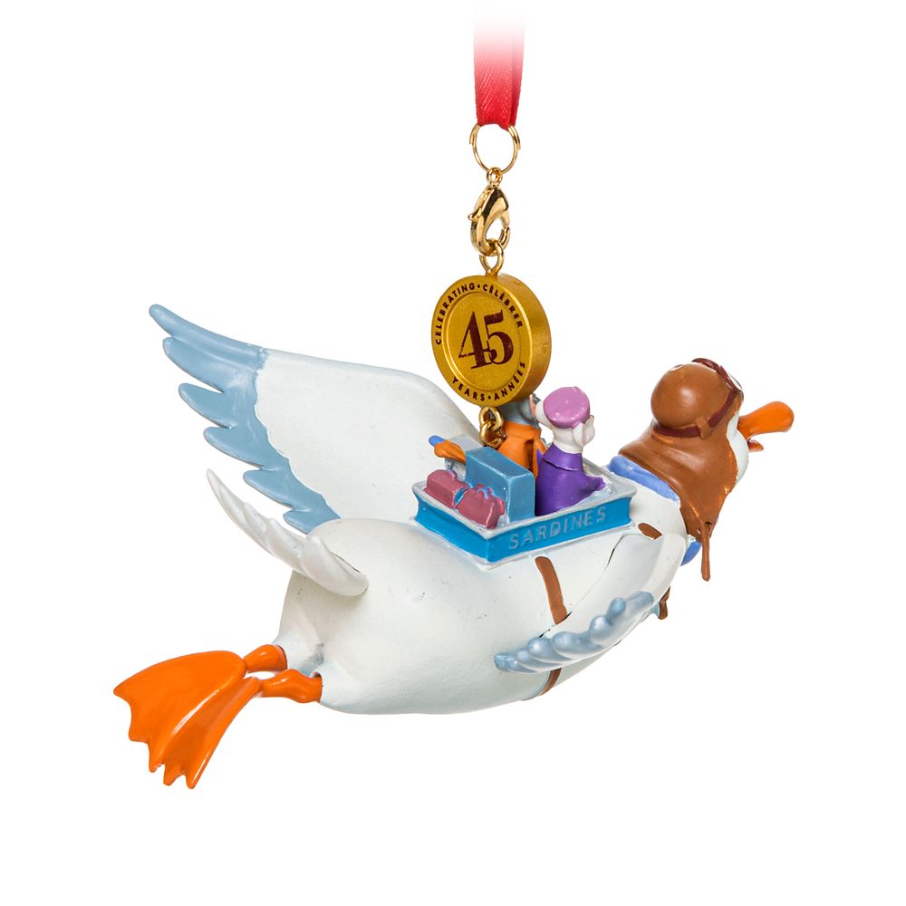 The Rescuers Legacy Sketchbook Ornament – 45th Anniversary – Limited Release