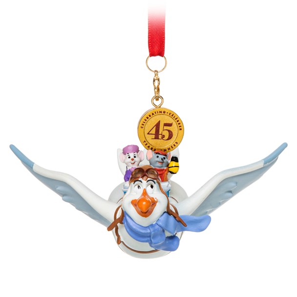 The Rescuers Legacy Sketchbook Ornament – 45th Anniversary – Limited Release | shopDisney