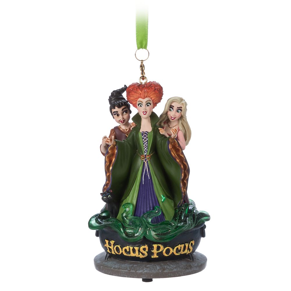Hocus Pocus Light-Up and Sound Living Magic Sketchbook Ornament now available online