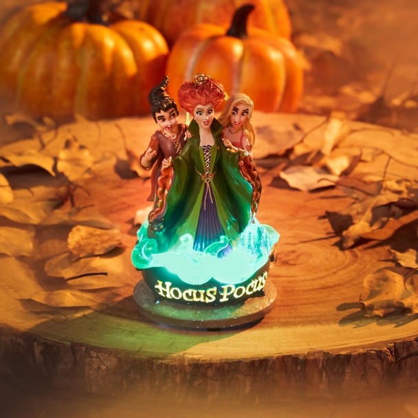 Hocus Pocus Light-Up and Sound Living Magic Sketchbook Ornament