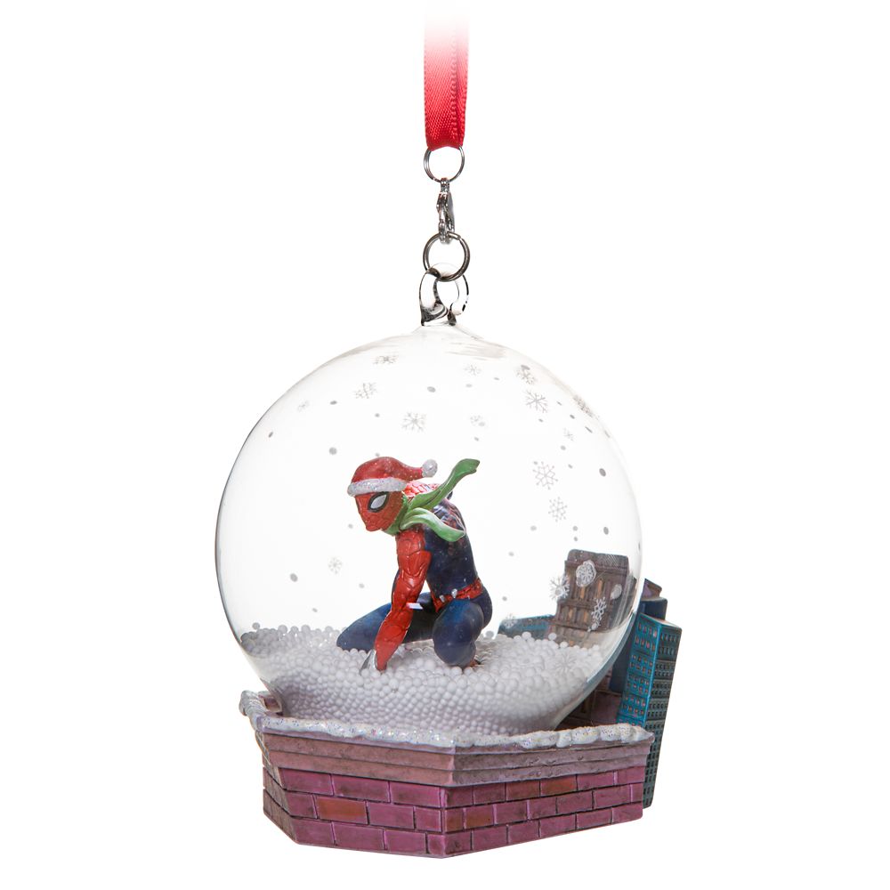 Spider-Man Snowglobe Sketchbook Ornament