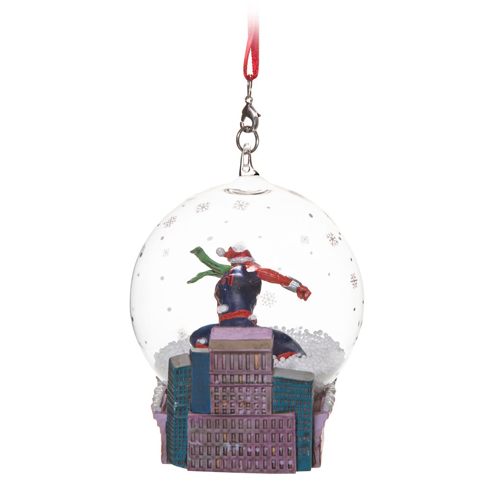 Spider-Man Snowglobe Sketchbook Ornament