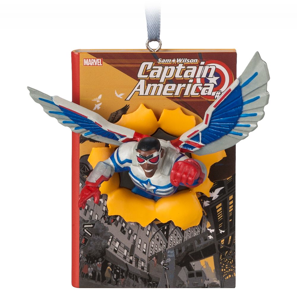 Captain America Sam Wilson Sketchbook Ornament Official shopDisney