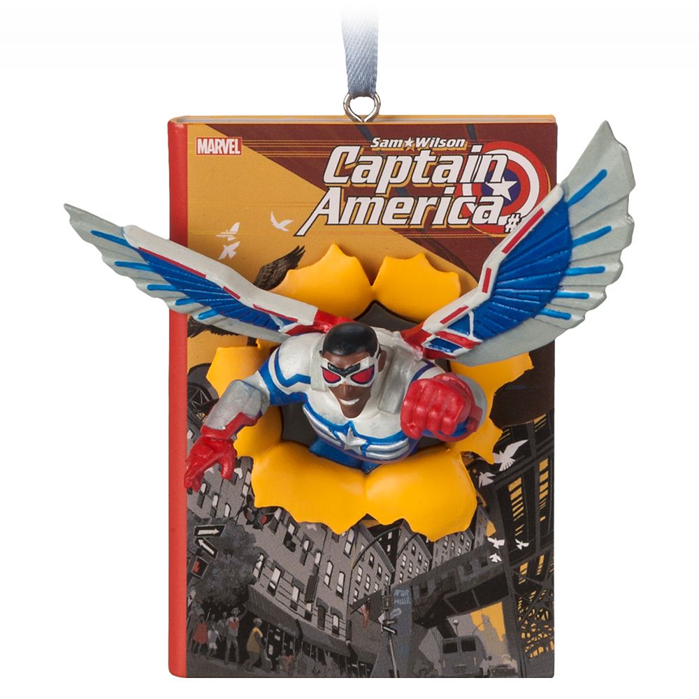 Captain America Sam Wilson Sketchbook Ornament released today