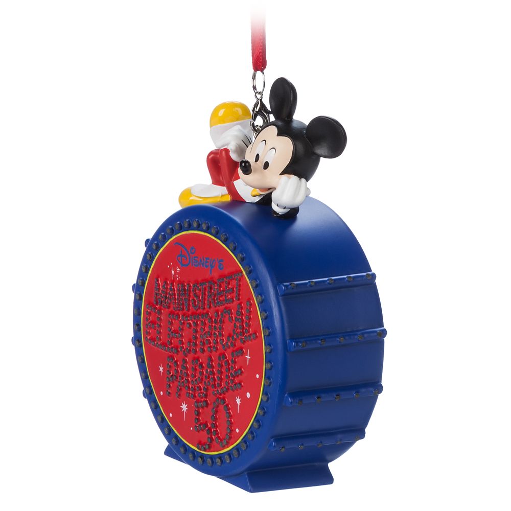 The Main Street Electrical Parade 50th Anniversary Light-Up Living Magic Sketchbook Ornament