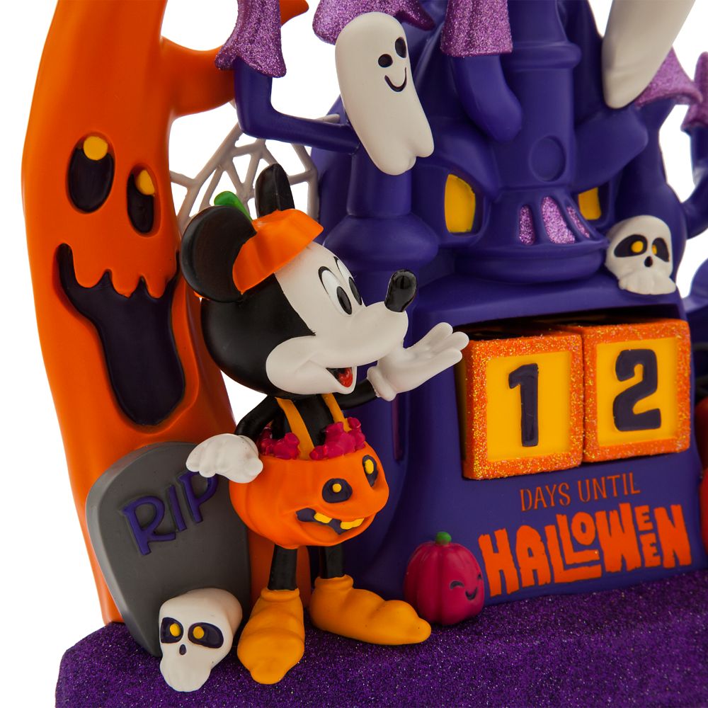 Mickey and Minnie Mouse Halloween Countdown Calendar