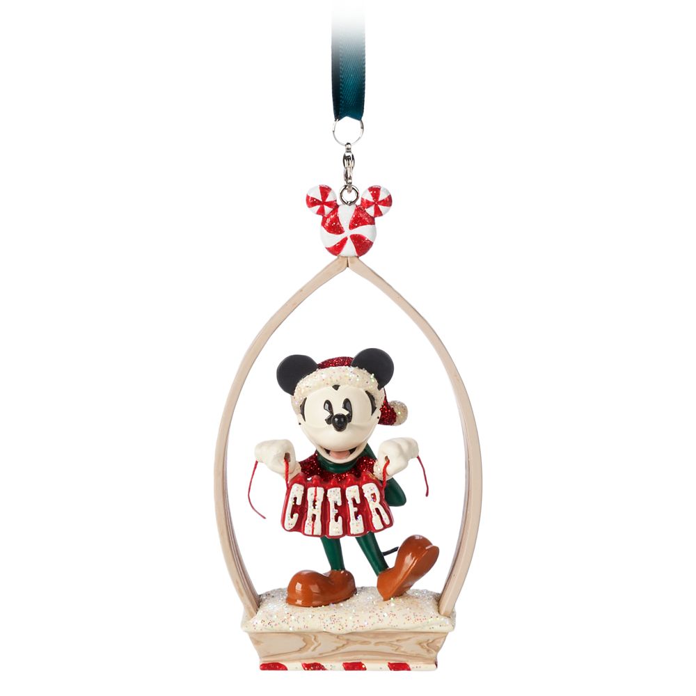 Mickey Mouse Holiday ''Cheer'' Sketchbook Ornament