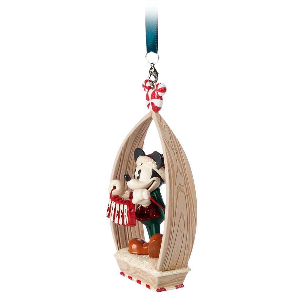 Mickey Mouse Holiday ''Cheer'' Sketchbook Ornament