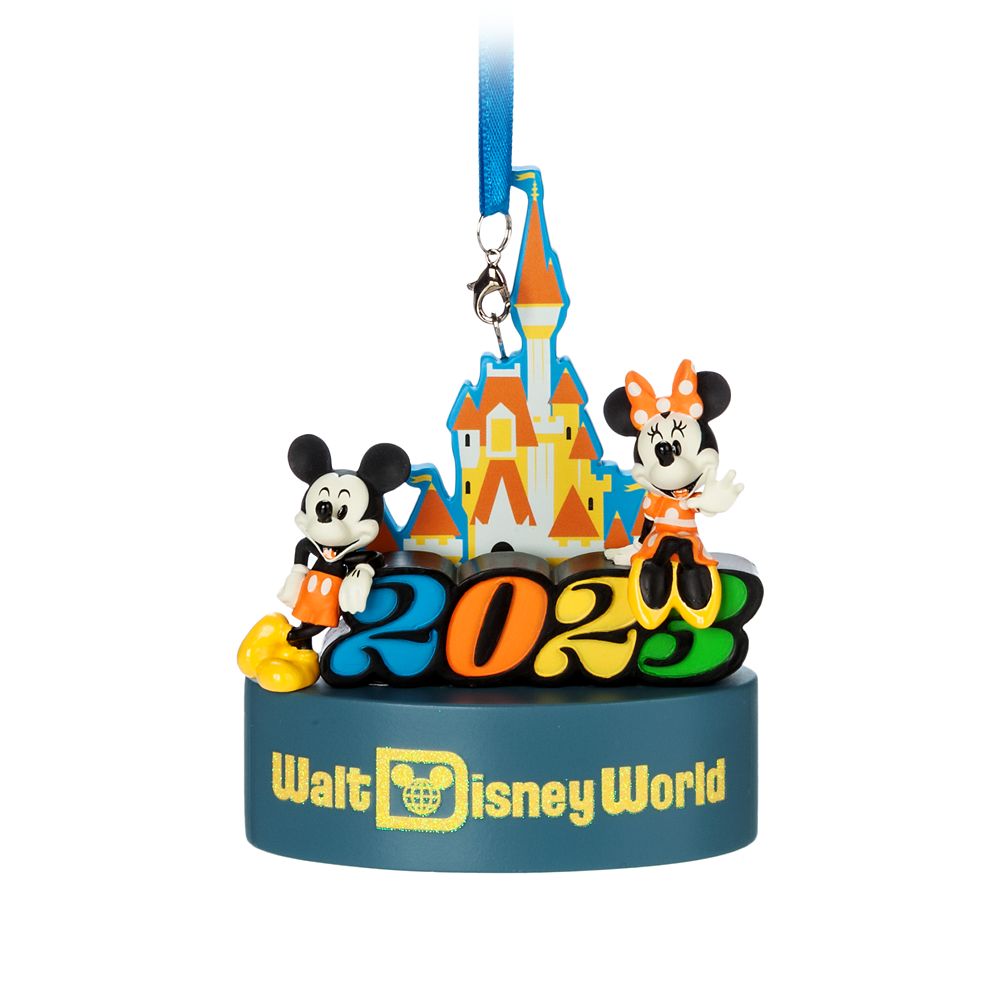 Mickey and Minnie Mouse Light-Up Ornament – Walt Disney World 2023