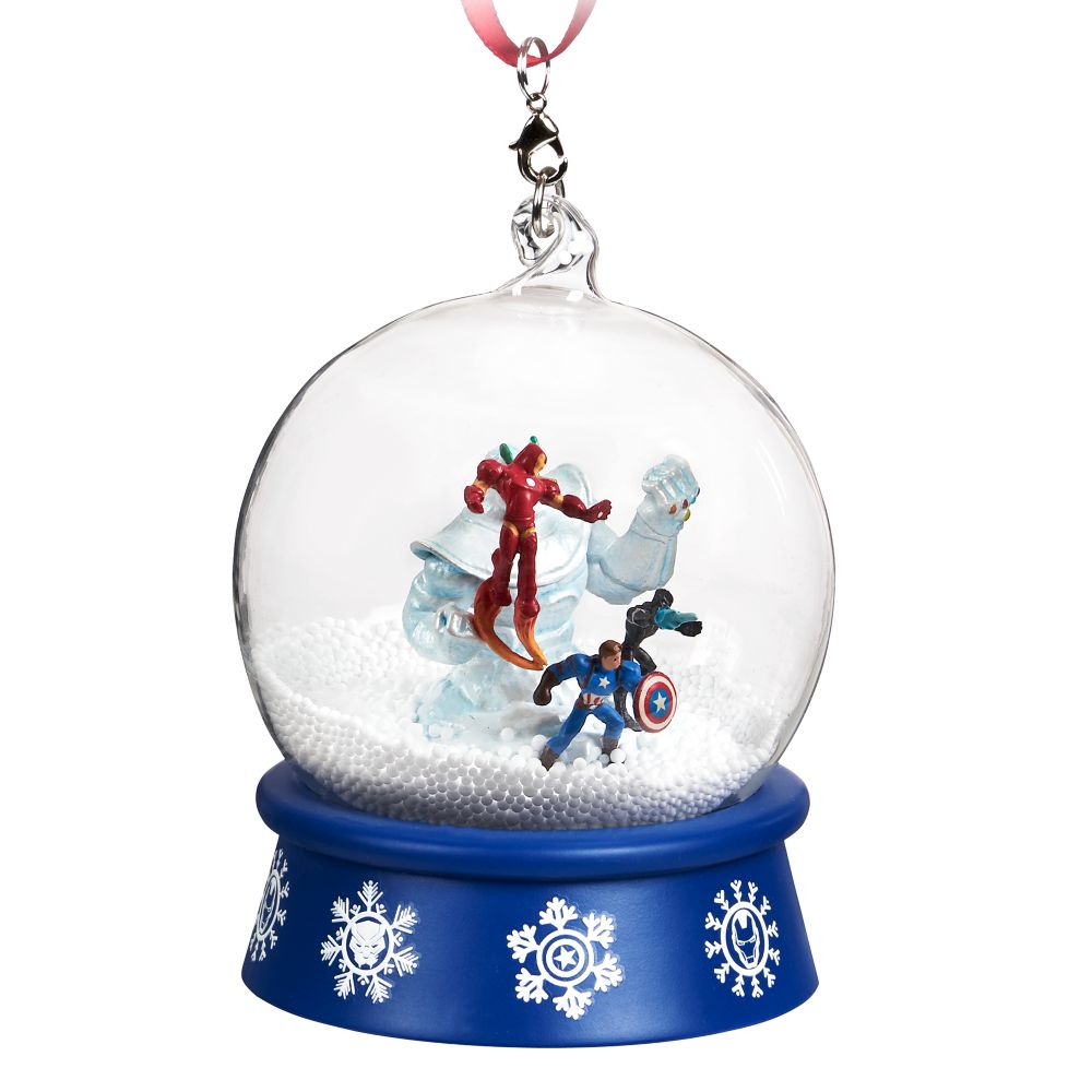 Marvel's Avengers Mini Snow Globe Sketchbook Ornament