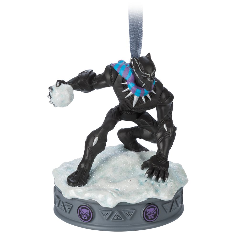 Black Panther Light-Up Living Magic Sketchbook Ornament Official shopDisney
