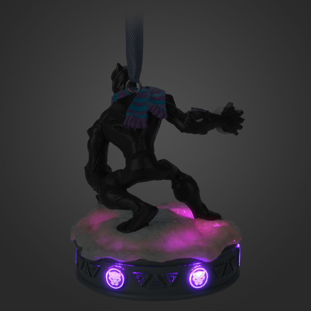 Black Panther Light-Up Living Magic Sketchbook Ornament