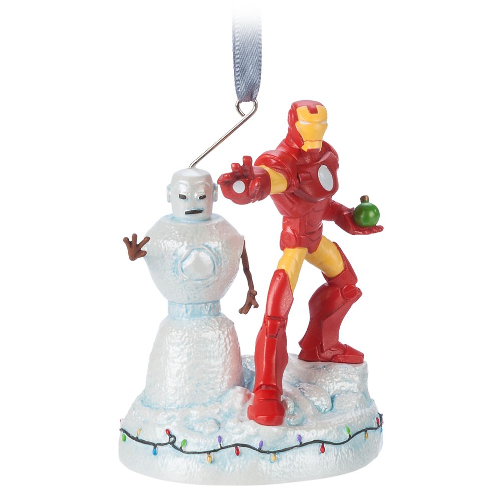 Iron Man Light-Up Living Magic Sketchbook Ornament