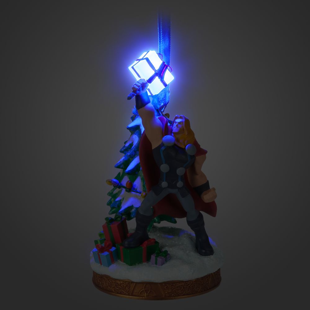 Thor Light-Up Living Magic Sketchbook Ornament