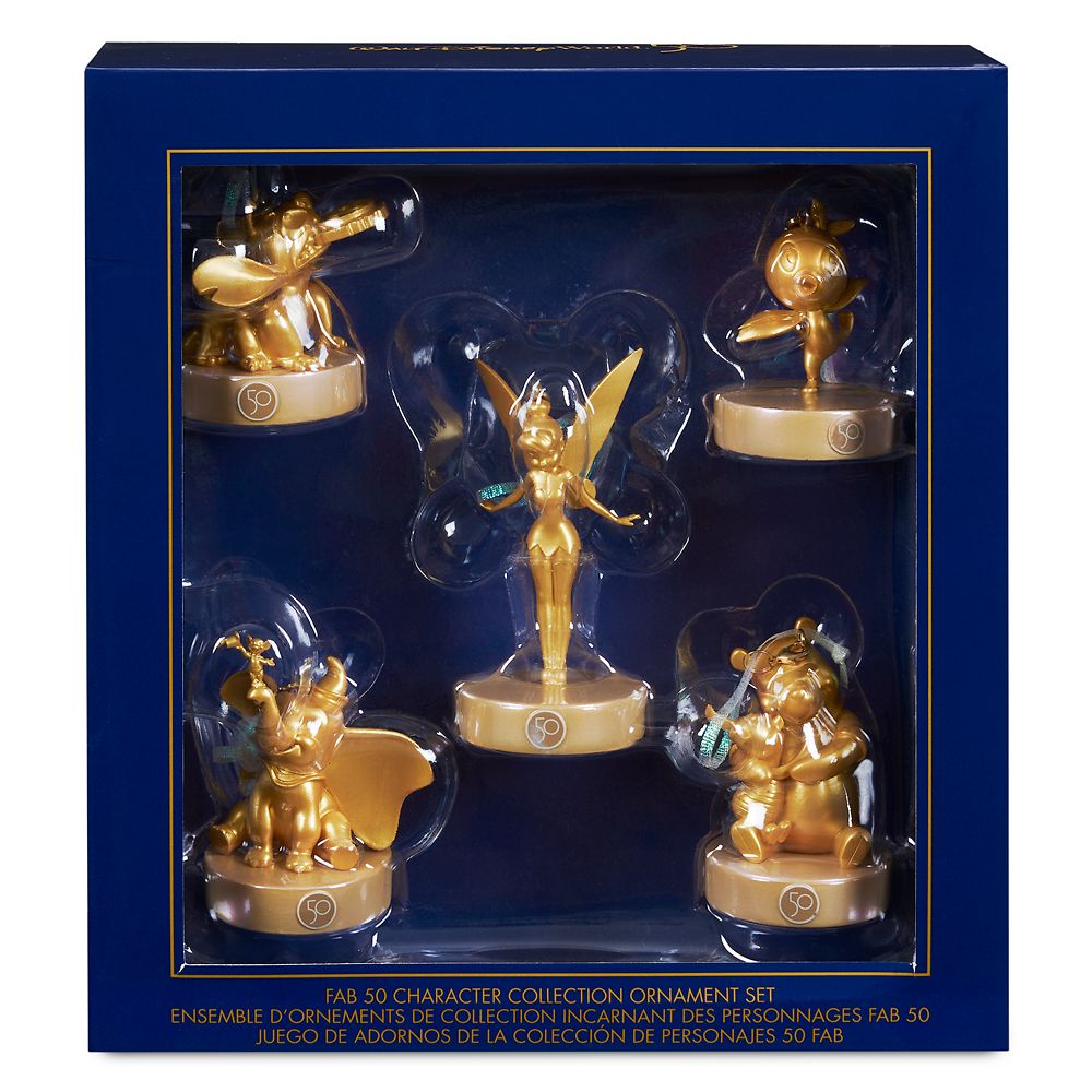Walt Disney World Fab 50 Character Collection Ornament Set – Magic Kingdom