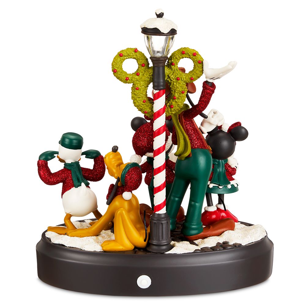 Mickey Mouse and Friends Holiday Light-Up Musical Figurine