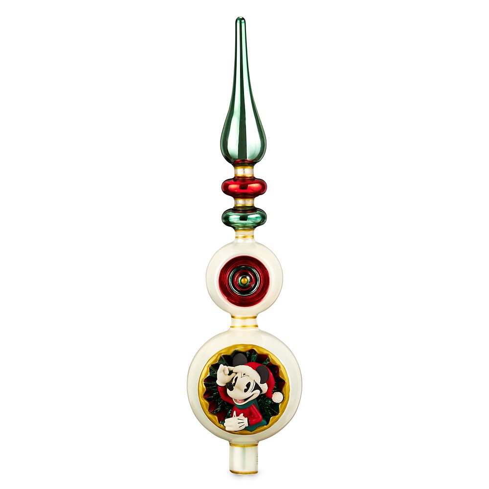 Mickey and Minnie Mouse Holiday Tree Topper now out