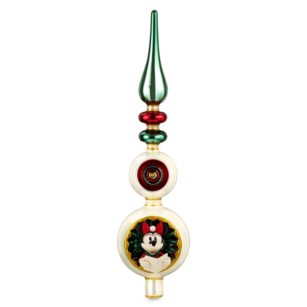 Mickey and Minnie Mouse Holiday Tree Topper