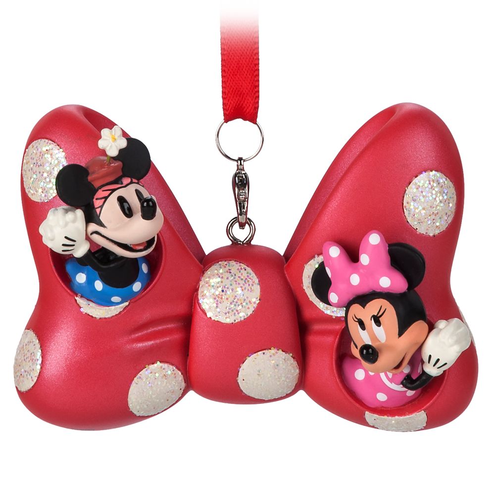 Minnie Mouse Bow Sketchbook Ornament Official shopDisney