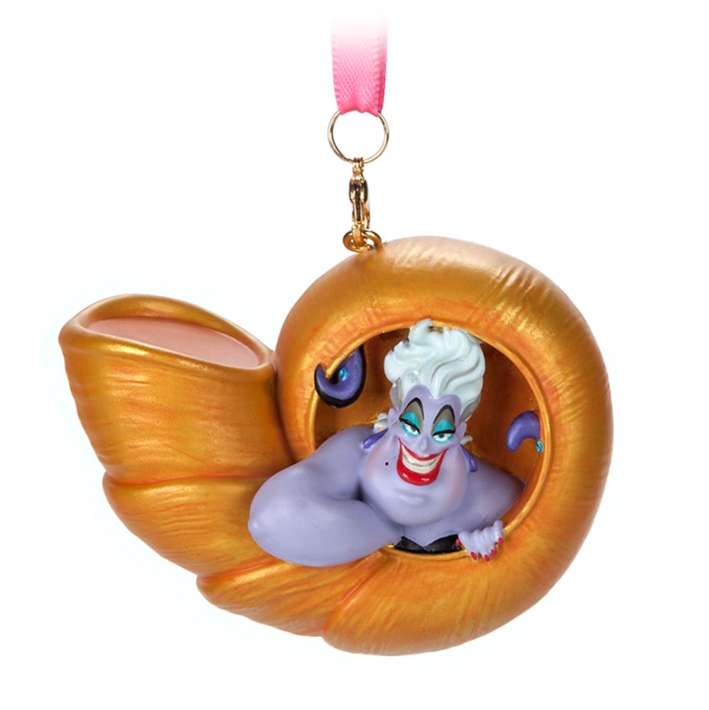 Ursula Shell Sketchbook Ornament – The Little Mermaid – Buy Online Now