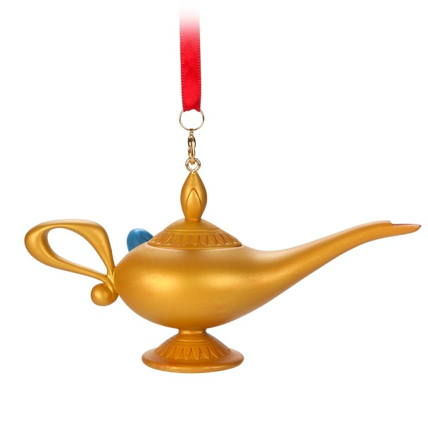 Genie Lamp Sketchbook Ornament – Aladdin